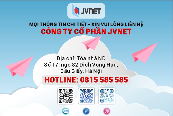 Địa chỉ công ty JVNET