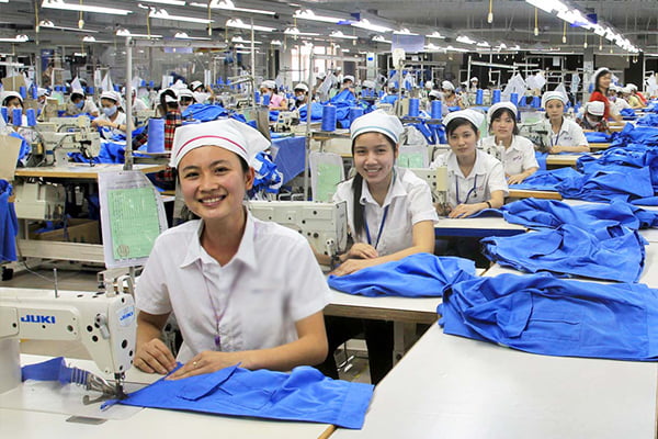 XKLĐ ngành dệt may tại Nhật