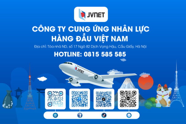 Địa chỉ công ty xklđ JVNET