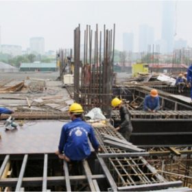 lắp cốp pha panen