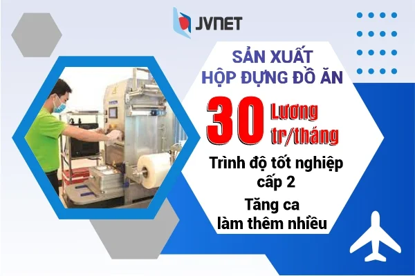 đơn hàng đi Nhật cho nam không yêu cầu kinh nghiệm