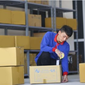 đơn hàng sản xuất thùng carton đi Nhật