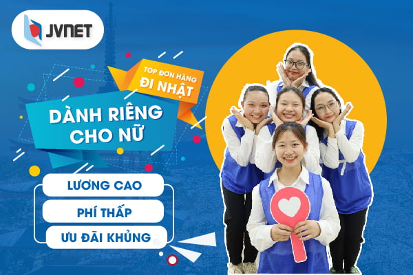 Nữ đi Nhật nên chọn đơn hàng nào