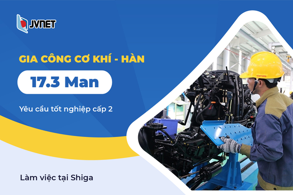 Gia công cơ khí tại Nhật Bản XKLĐ