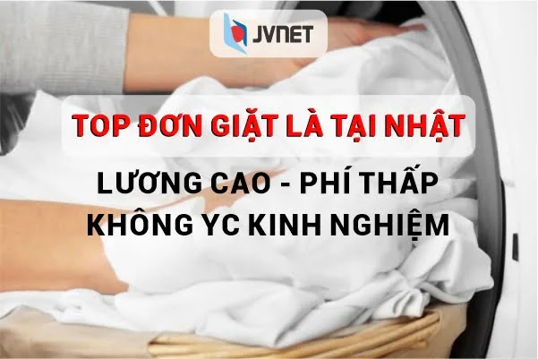 Top đơn hàng giặt là Nhật Bản