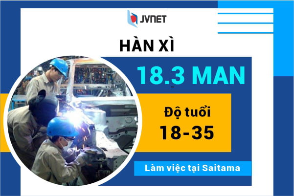Đơn hàng hàn xì Nhật Bản