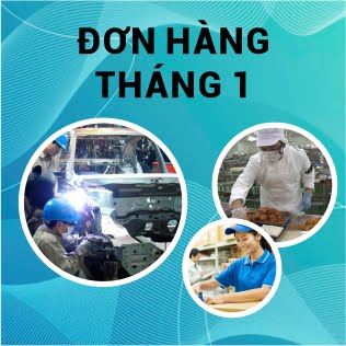 Các đơn hàng Nhật Bản tháng 1