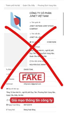 Cảnh báo lừa đảo 1