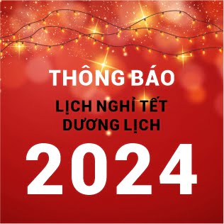 Lịch nghỉ tết dương lịch