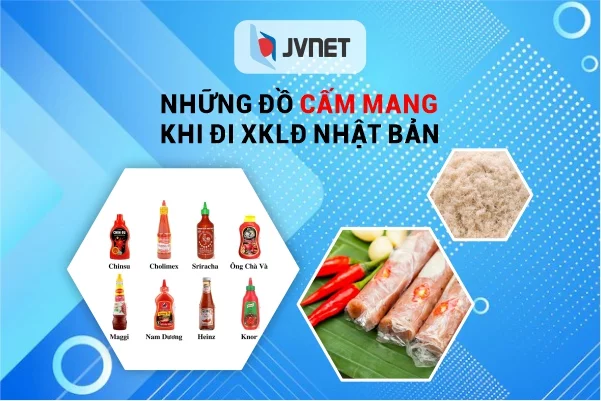 MỚI UPDATE] – Những đồ cấm mang sang Nhật Bản 2025