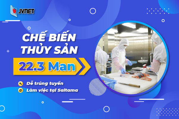 Chế biến thủy sản bên Nhật Bản