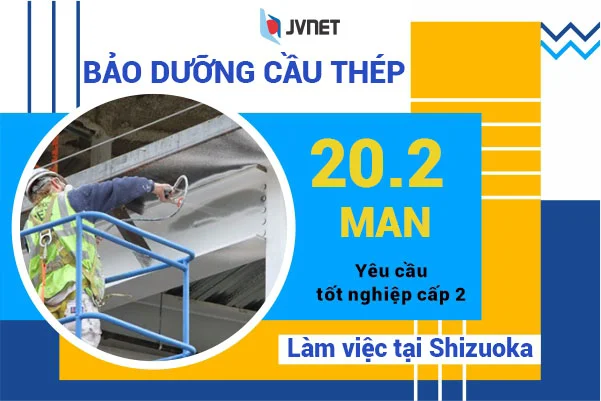 Đơn hàng đi Nhật cho nam 35 tuổi