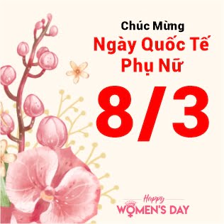 JVNET chúc mừng ngày 8/3