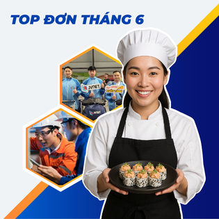 đơn đi Nhật tháng 6