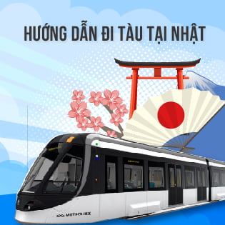 cách đi tàu tại Nhật Bản