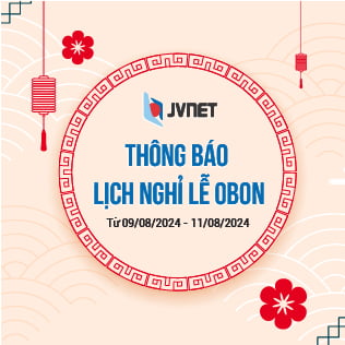 JVNET thông báo lịch nghỉ lễ Obon 2024