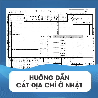 hướng dẫn cắt địa chỉ ở nhật