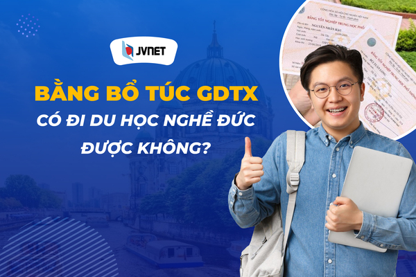 bằng bổ túc gdtx có du học nghề đức được không