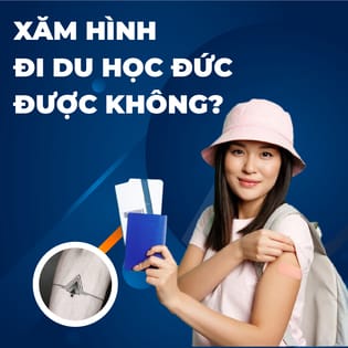 xăm có đi du học đức được không