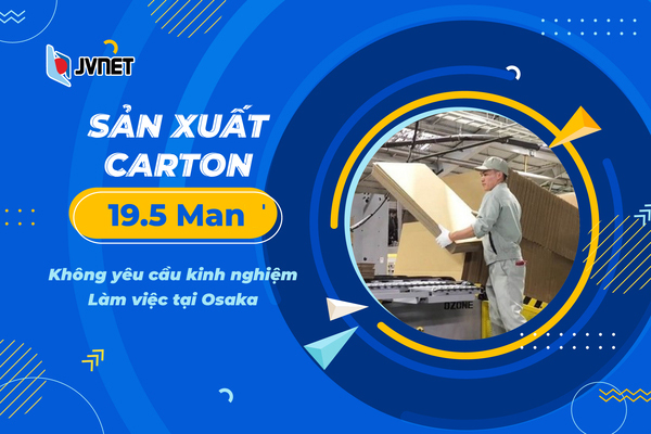 Đơn hàng cho nam đi Nhật mới