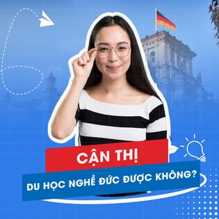 Bị cận thị có đi đức được không
