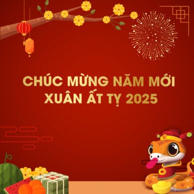 Chúc mừng năm mới Ất Tỵ 2025