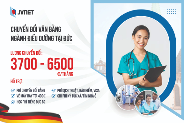 Chương trình chuyển đổi bằng điều dưỡng Đức