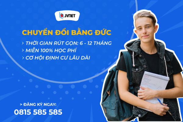 chuyển đổi bằng sang đức