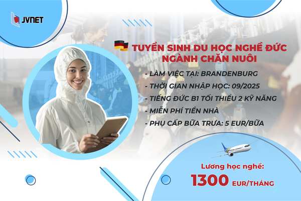 Du học nghề chăn nuôi ở Đức