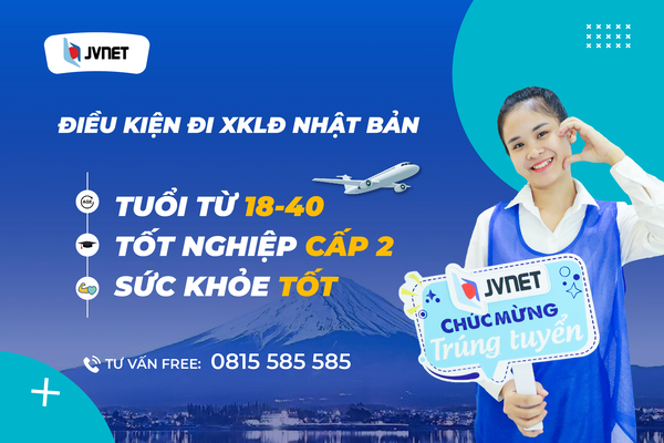 Điều kiện xuất khẩu Nhật Bản