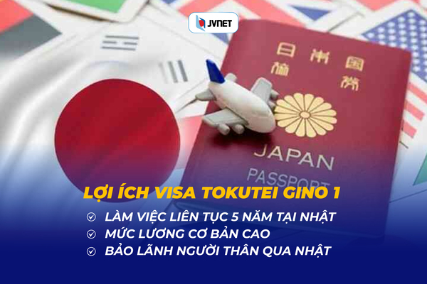 quyền lợi của visa tokutei ginou 1