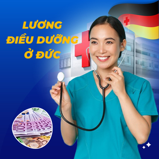 lương điều dưỡng ở Đức là bao nhiêu