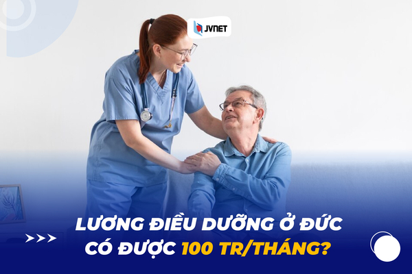 lương điều dưỡng tại Đức có được 100 tr/tháng