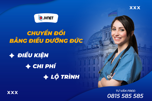 chuyển đổi bằng điều dưỡng Đức tại JVNET
