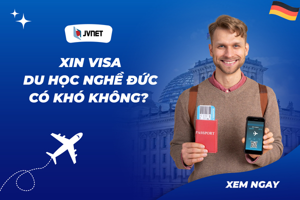 Xin visa du học nghề Đức có khó không
