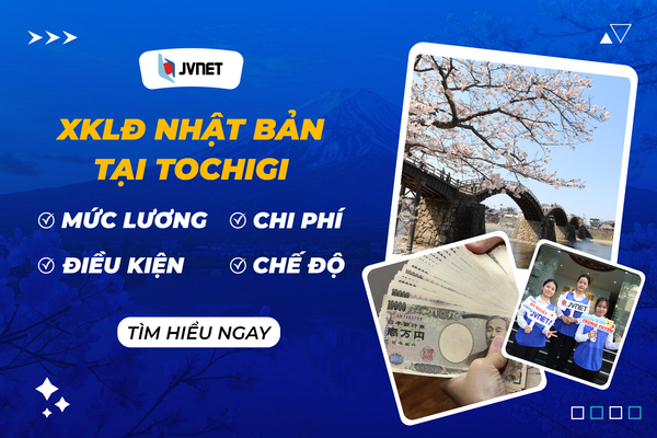 xuất khẩu lao động Nhật Bản tại Tochigi