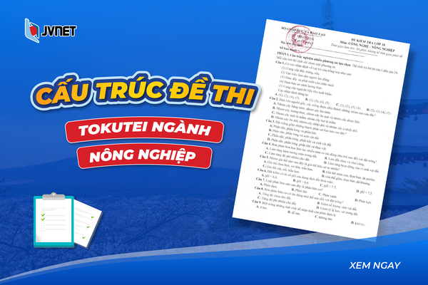 Cấu trúc kỳ thi tokutei mới nhất