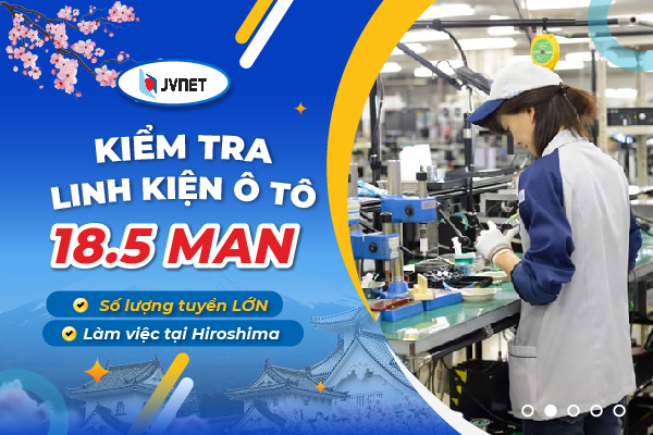 Kiểm tra linh kiện ô tô XKLĐ