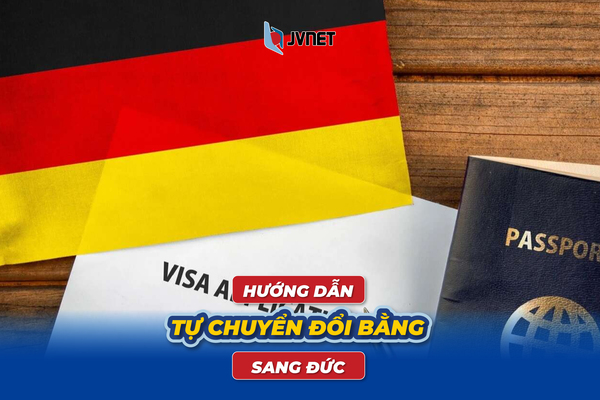 cách tự chuyển đổi bằng sang Đức