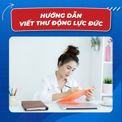 cách viết thư động lực Đức