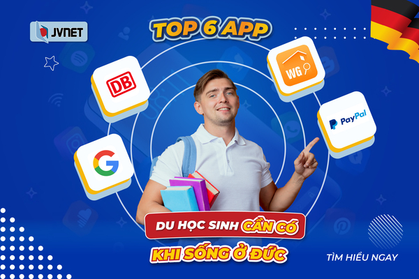 app cho du học sinh Đức