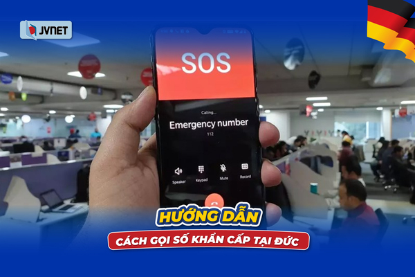 Hướng dẫn cách gọi số khẩn cấp ở Đức