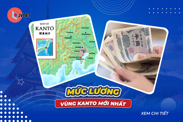 Lương vùng kanto mới nhất