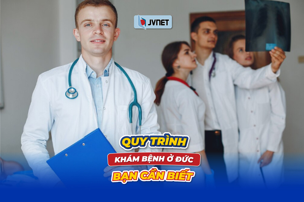 Quy trình khám bệnh ở Đức