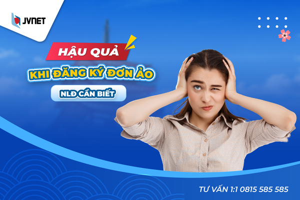 Hậu quả đăng ký đơn hàng ảo