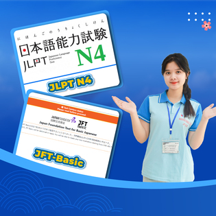 JLPT N4 và JFT Basic