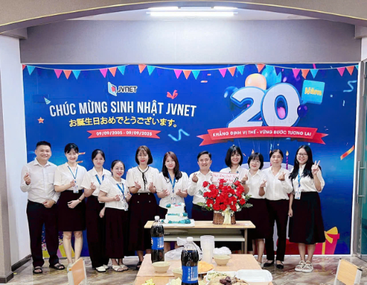 JVNET sinh nhật 10