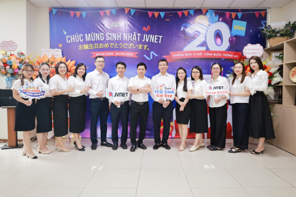 JVNET sinh nhật 5