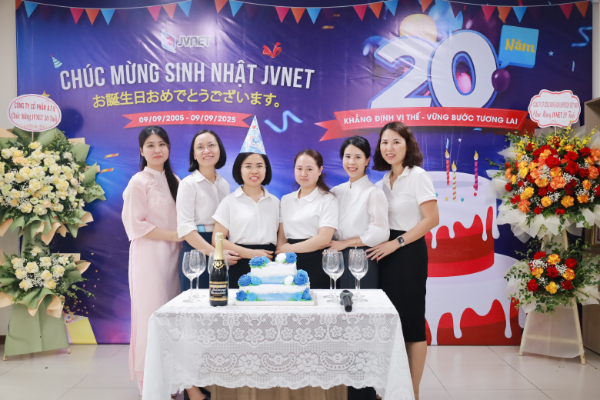 JVNET sinh nhật 6