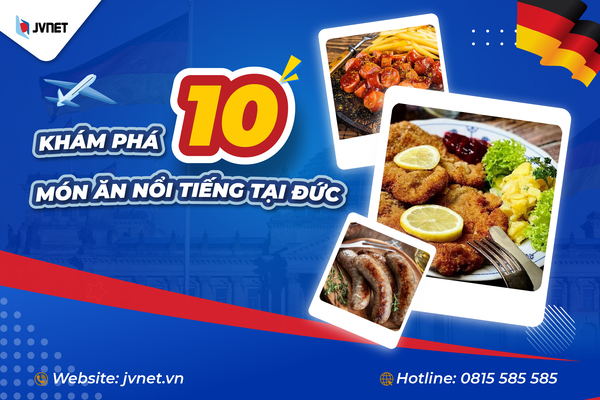 Khám phá món ăn ngon ở Đức